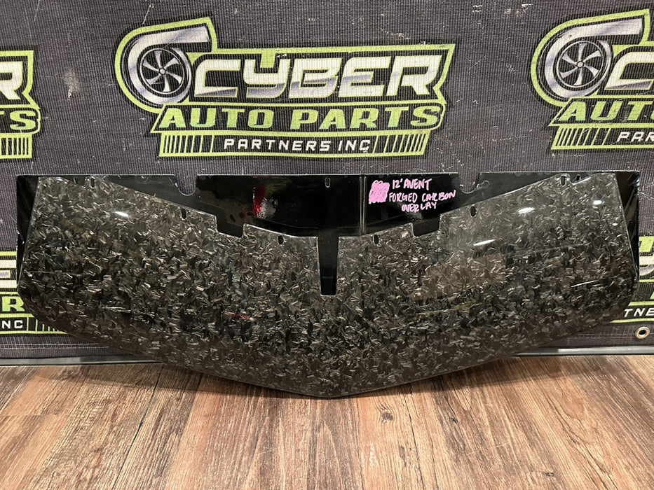 2012 LAMBORGHINI AVENTADOR FORGED CARBON FIBER OVERLAY (WRAP) TRIM SET OEM