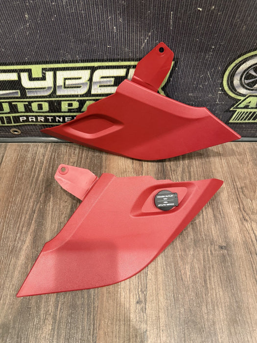 2014 PORSCHE 911 TURBO S 991 LEFT RIGHT CENTER CONSOLE TRIMS OEM  991553152 /151