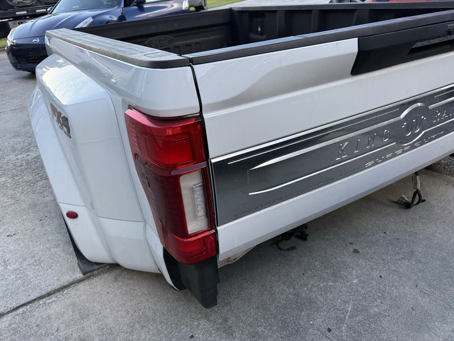 2020 2021 2022 FORD F350 F450 DUALLY STAR WHITE BED 8'