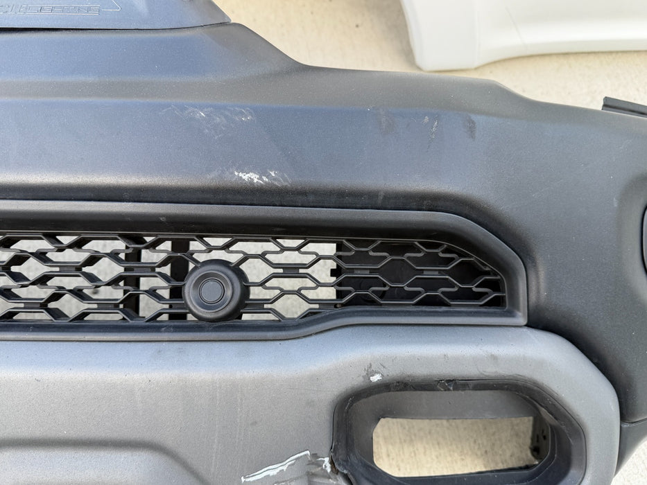 2021-2024 RAM 1500 TRX FRONT BUMPER ASSEMBLY W/ SENSOR HOLES *DAMAGE*