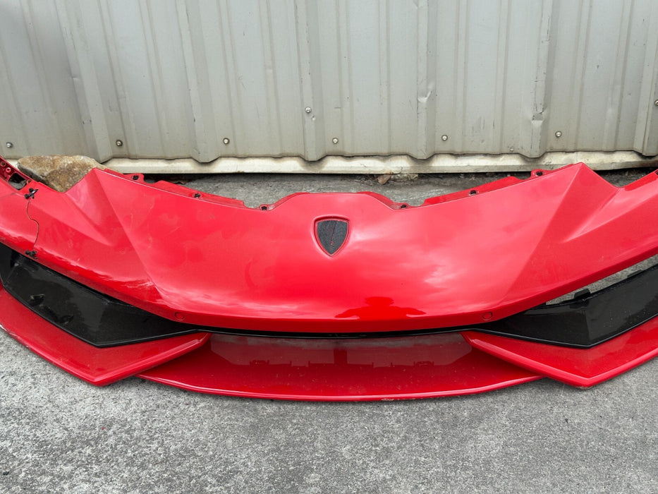 2015 LAMBORGHINI HURACAN LP 610-4 FRONT BUMPER COVER GENUINE OEM -DAMAGE-