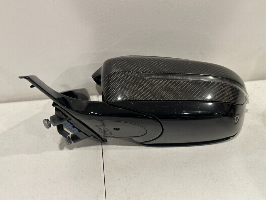 2020-2023 BMW M8 840i 850i G14 DRIVER LEFT DOOR MIRROR CARBON FIBER OEM *READ*