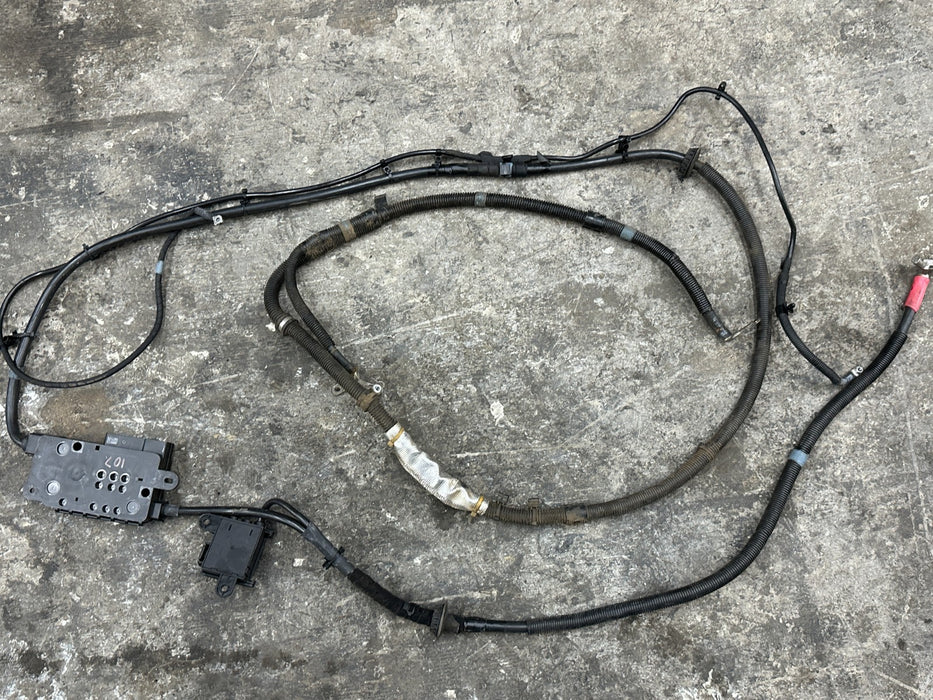 2014 AUDI R8 OEM POSITIVE CABLE & ALTERNATOR STARTER HARNESS 420971225 420971224