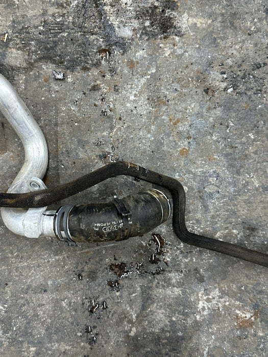 2014 AUDI R8 FRONT LEFT COOLANT HOSE PIPE OEM 420 121 455 420121455 420 121 045