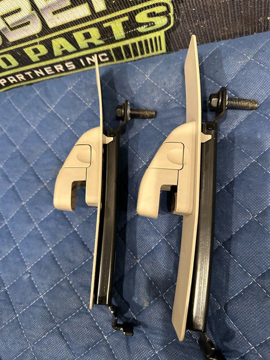 2019 FORD F250 F350 F450 LIMITED B PILLAR SEATBELT ADJUSTER BRACKETS PAIR OEM