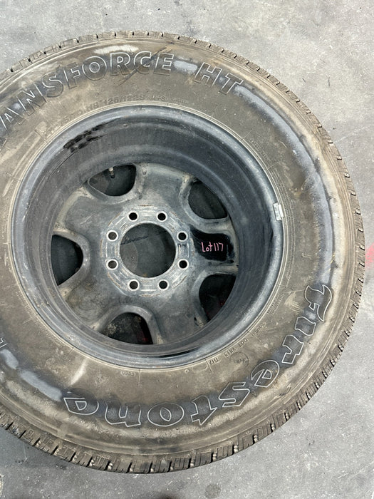 2021 RAM 2500 LARAMIE SPARE TIRE WHEEL RIM FIRESTONE 275/70 R18 OEM