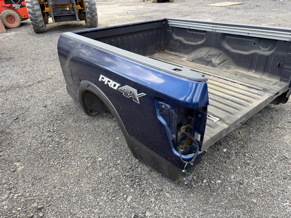 2016-2019 NISSAN TITAN XD BED 6.5FT PLATINUM RESERVE BLUE TWO TONE
