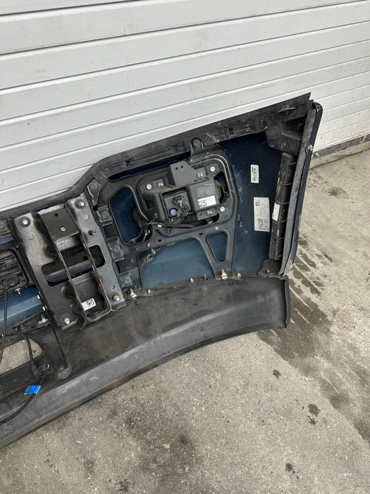 2021 RAM 2500 LARAMIE FRONT BUMPER W HARNESS BLUE PEARL (PPX) OEM *READ*