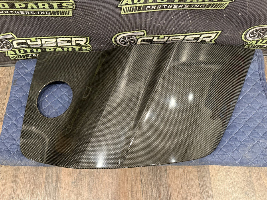 2014 AUDI R8 PLUS PASSENGER SIDE CARBON FIBER BLADE OEM GENEUINE *HAS PPF*