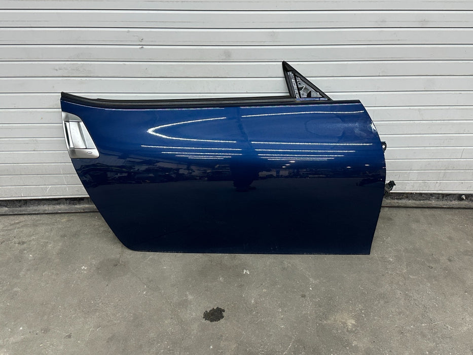 2013 NISSAN 370Z RIGHT DOOR SHELL MIDNIGHT BLUE OEM *WEAR #4* LOCAL PICKUP ONLY
