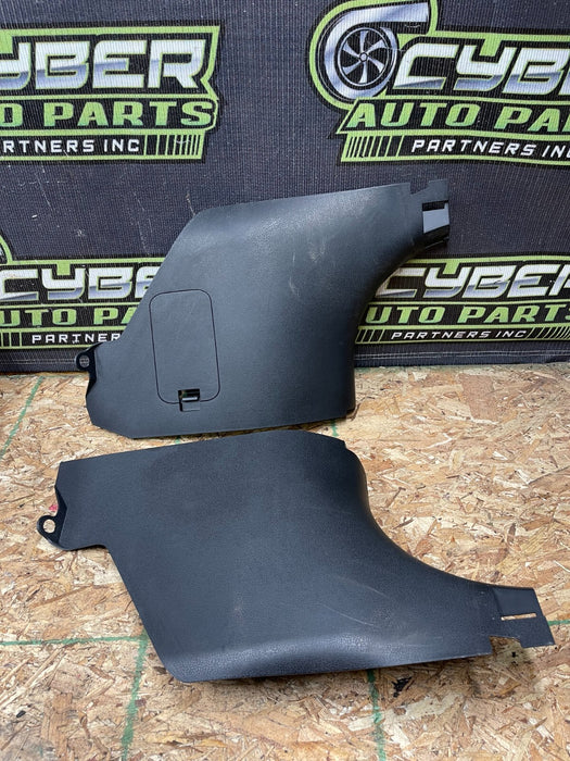 2018 NISSAN 370Z NISMO INTERIOR LOWER DASH TRIM PANELS OEM 2009-2020