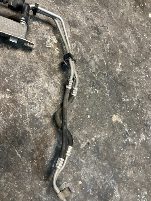 2017 2019 FORD F250 F350 DIESEL TRANSMISSION COOLER W LINES OEM HC34 7J389 CB