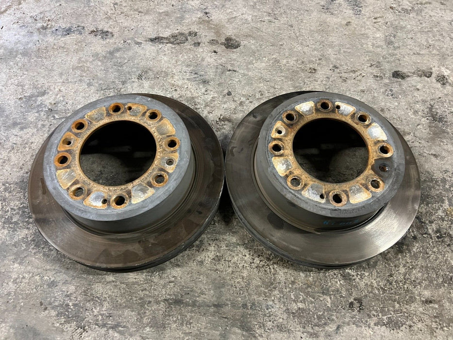 2020 2021 2022 GMC SIERRA 2500 3500 DIESEL FRONT DISC BRAKE ROTORS OEM 13529518