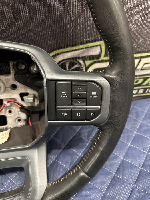 2023 FORD F250 F350 F450 LARIAT LEATHER STEERING WHEEL ADAPTIVE CRUISE OEM