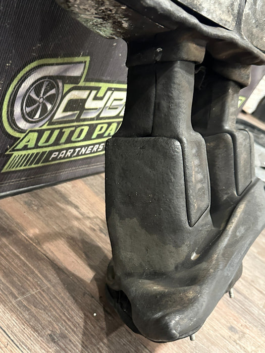 2017-2022 FORD F250 F350 F450 XLT PASSENGER RIGHT TOW MIRROR OEM ~FIRE DAMAGE~