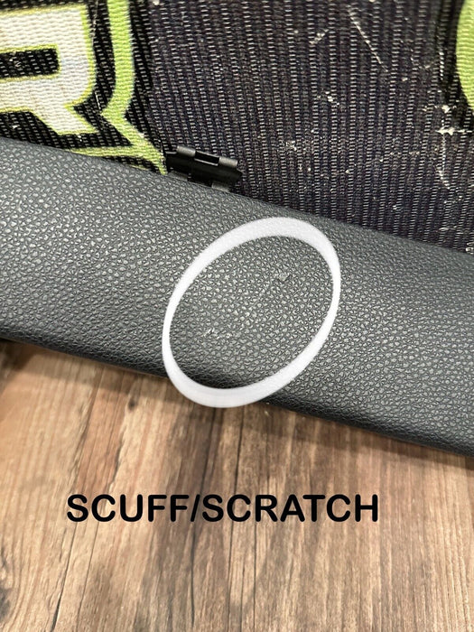 2015 MERCEDES BENZ C63S EDITION 1 REAR LEFT QUARTER SILL PLATE TRIM OEM *SCUFF*