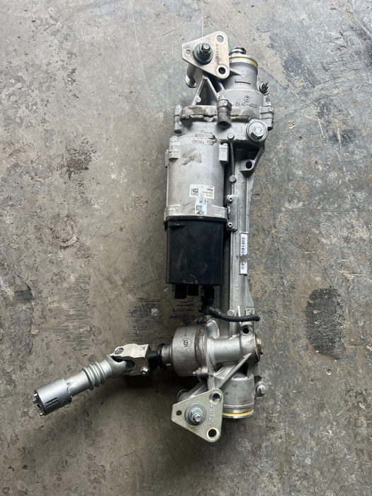 2015 MERCEDES-BENZ C63 AMG W205 STEERING RACK & PINION W/O TIE RODS ~DAMAGE~