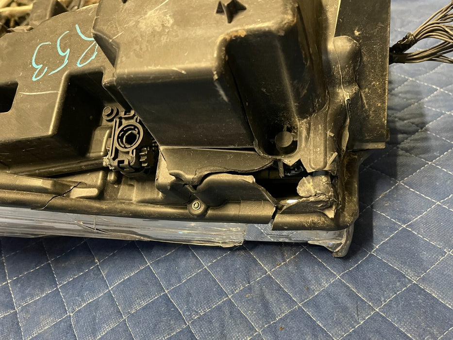 2020-2022 FORD F250 F350 F450 DRIVER LED HEADLIGHT W NO MODULE OEM *DAMAGED*