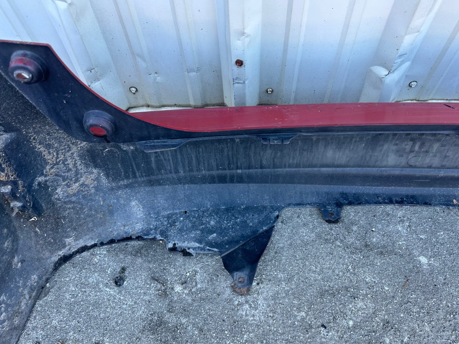 2014 TOYOTA PRIUS V RED REAR BUMPER COVER OEM *LOCAL PICKUP ONLY!* (READ DESC)