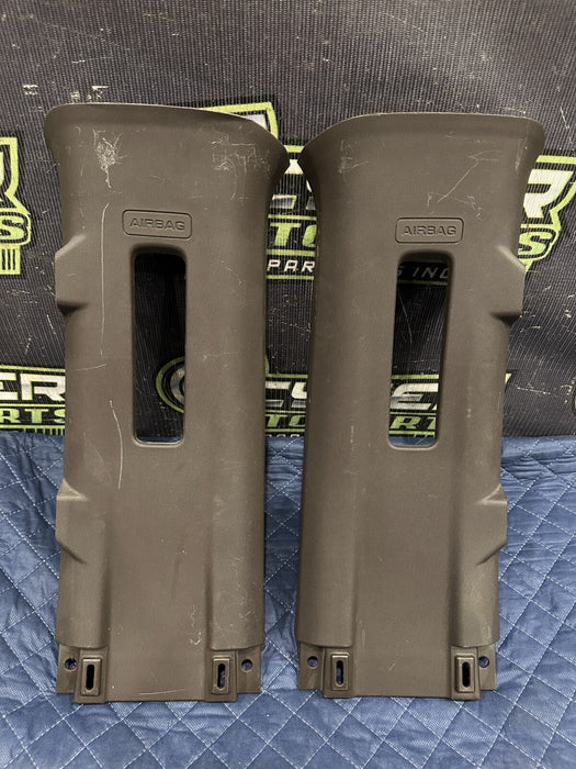 2017-2019 FORD F250 F350 F450 BROWN LEFT RIGHT UPPER B PILLAR OEM ~SCRATCHES~