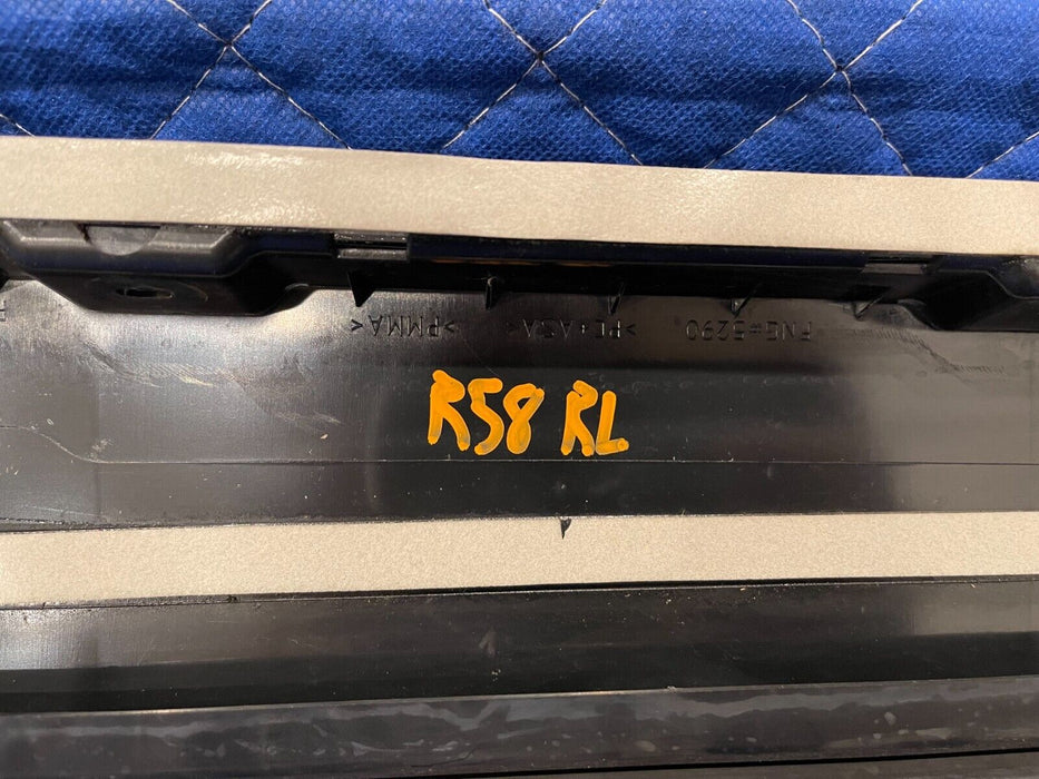 2017-2019 FORD F250 F350 F450 REAR LEFT GLOSS BLACK B PILLAR DOOR TRIM OEM