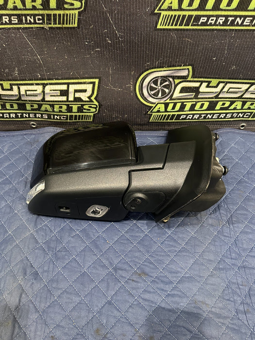 2019 FORD F150 3.5L RAPTOR RIGHT MIRROR W CAMERA BLIND SPOT OEM
