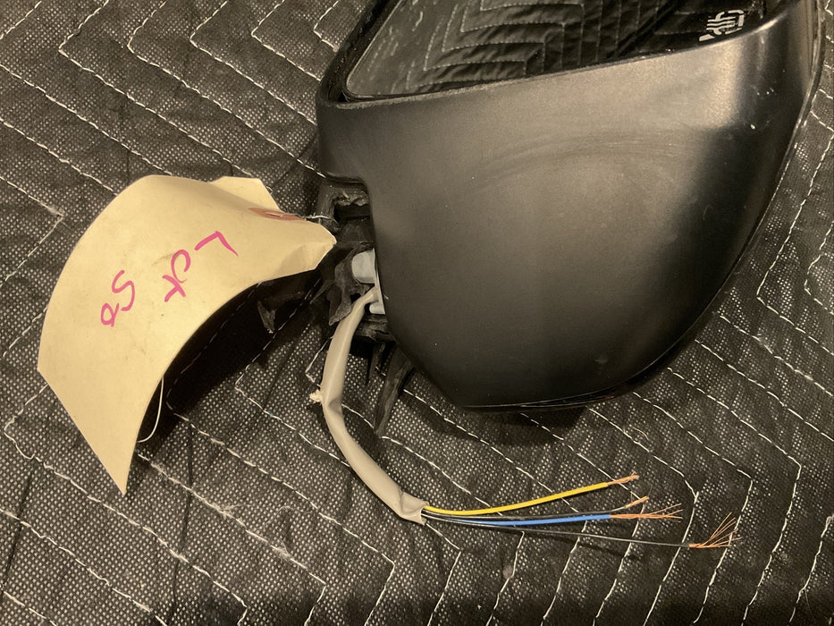 2015 NISSAN 370Z NISMO LEFT DRIVER SIDE DOOR MIRROR OEM 2009-2020~DAMAGE~