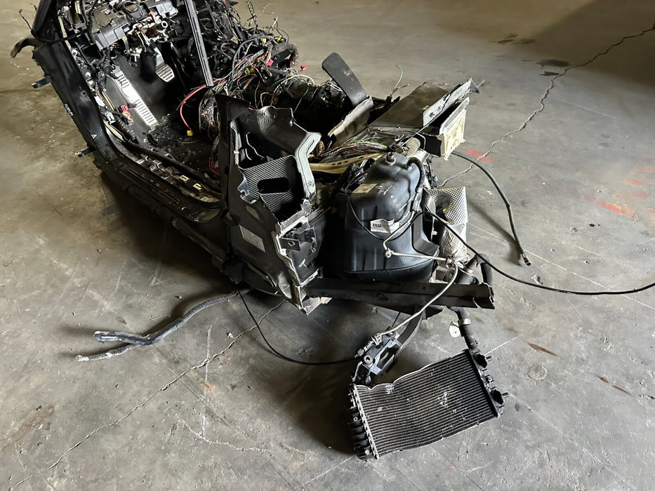 2017-2023 AUDI R8 DRIVER FLOOR PAN B PILLAR ROOF PILLAR SECTION CARBON *DAMAGE*