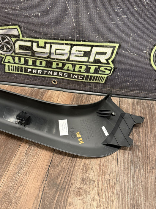 2021 AUDI R8 PASSENGER RIGHT LOWER A PILLAR TRIM PANEL OEM *WEAR #7*