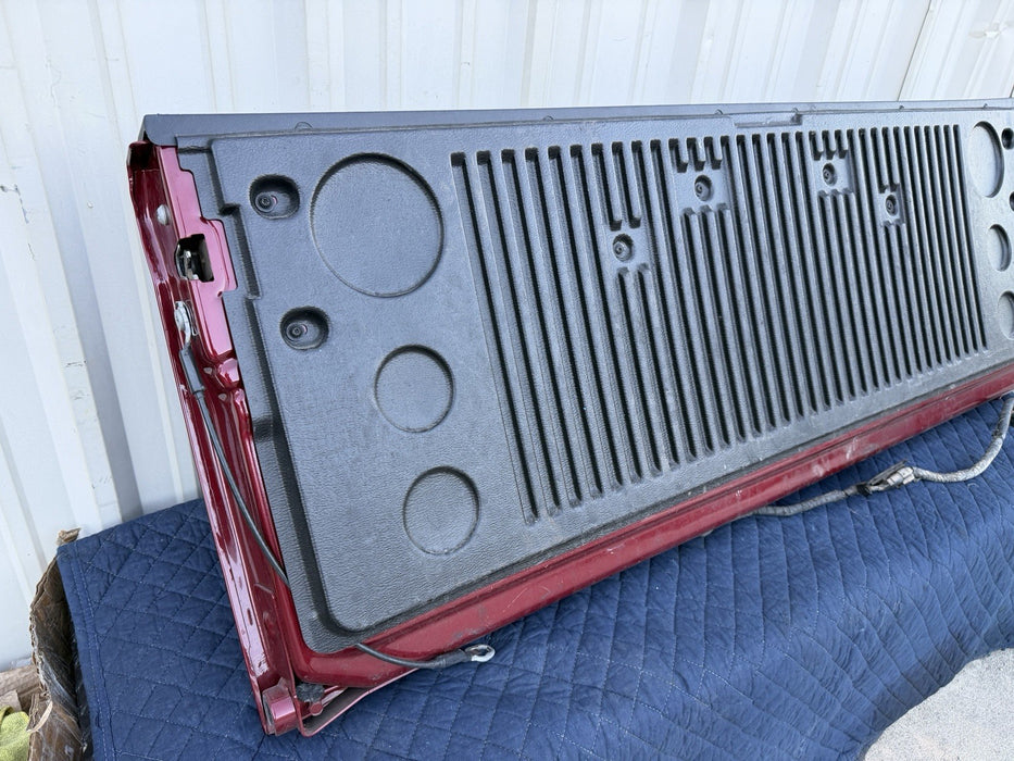 2015 RAM 2500 TAILGATE ASSEMBLY DEEP CHERRY RED CRYSTAL PEARL OEM 2014-2018