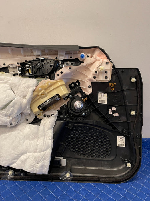 2017 INFINITI Q50 RED SPORT FRONT PASSENGER RIGHT DOOR PANEL ASSEMBLY OEM