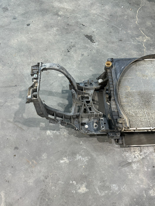 2015 DODGE RAM 2500 CUMMINS DIESEL FRONT RADIATOR SUPPORT COOLING ASSEMBLY OEM
