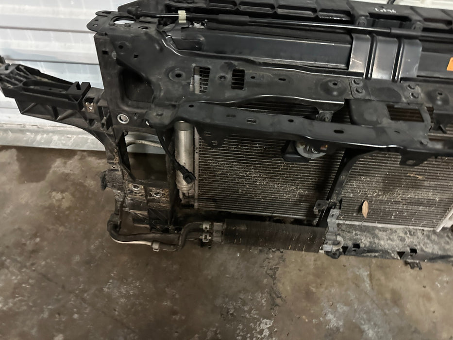 2010 NISSAN 370Z SPORT RADIATOR SUPPORT COOLING ASSEMBLY OEM