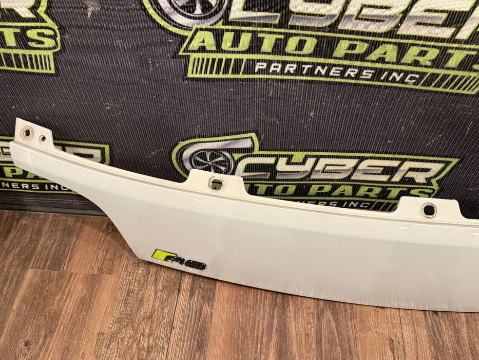 2014-15 AUDI R8 V10 REAR BUMPER UPPER PANEL W CAMERA OEM SUZUKA GRAY LX79 *READ*