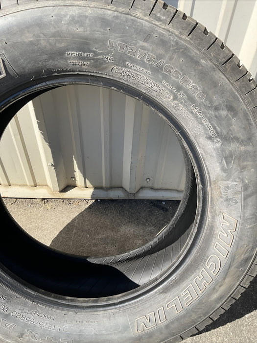 MICHELIN LTX A/T2 LT275/65R20 126/123R TIRE (MANUFACTURE DATE:3019)