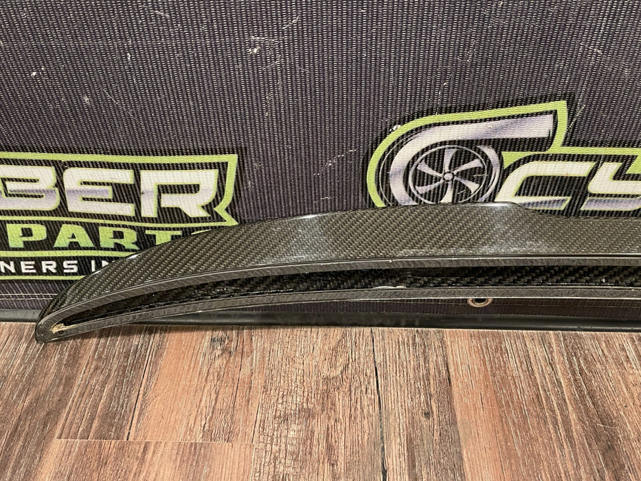 2020 BMW M8 COMP F93 G16 TRUNK CARBON FIBER SPOILER OEM *SUN DAMAGE/READ*