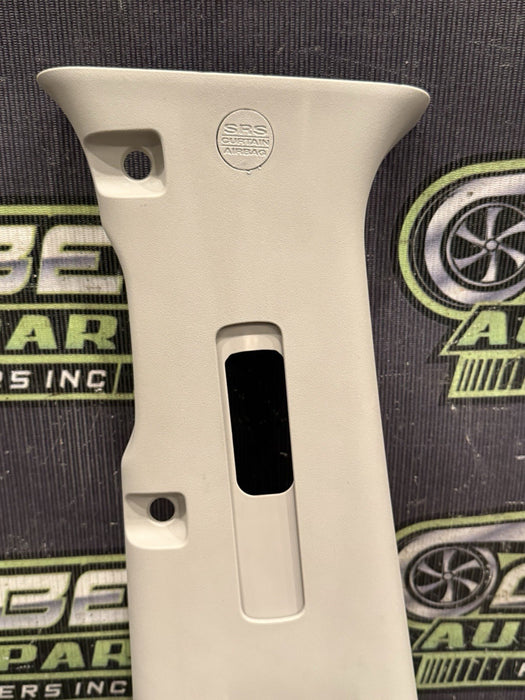 2017 NISSAN TITAN XD RESERVE LEFT RIGHT UPPER B PILLARS OEM