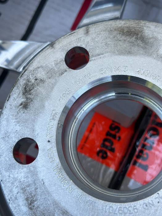 Vossen Forged Evo-1 3-Piece Wheels Rims 19x10.5 +3 18x9 +15 5x114.3 /$11K Retail