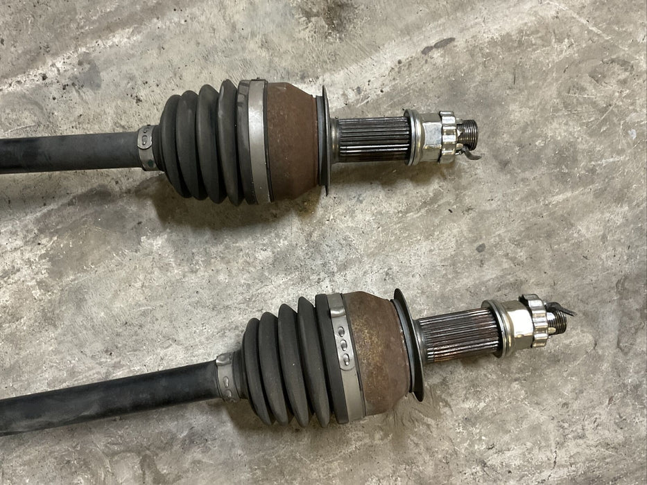 2015 NISSAN 370Z NISMO REAR RIGHT LEFT & RIGHT AXLES SHAFT PAIR OEM