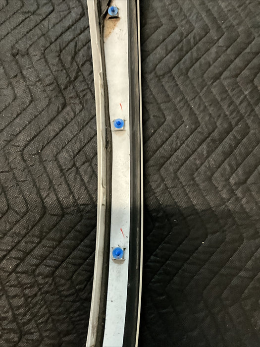 2014 INFINITI Q60 G37 EXTERIOR A PILLAR TRIM WHITE PASSENGER OEM 09-15