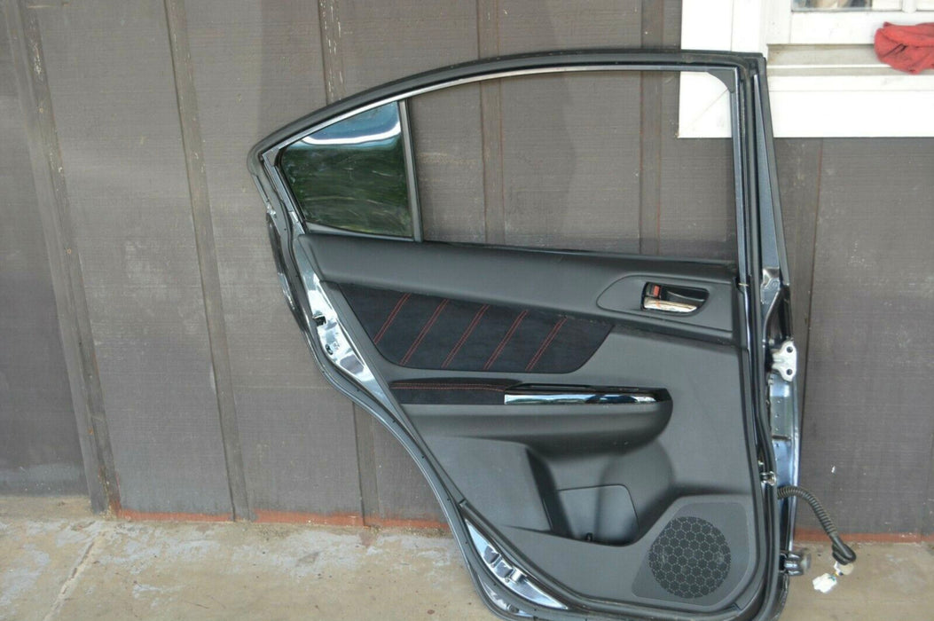 2015-2019 SUBARU WRX STI OEM REAR LEFT REAR DOOR