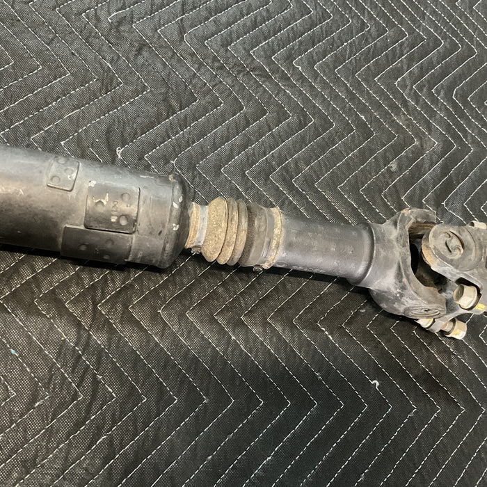 2016 NISSAN TITAN XD FRONT DRIVESHAFT 37200EZ00B OEM
