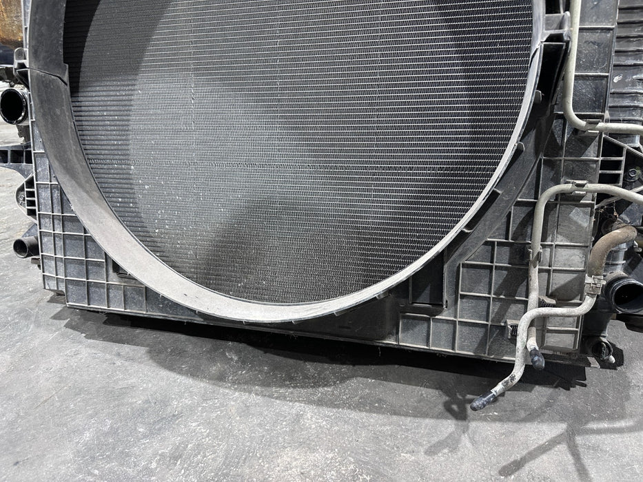 2017 NISSAN TITAN XD AC A/C COOLING RADIATOR CONDENSER ASSEMBLY OEM