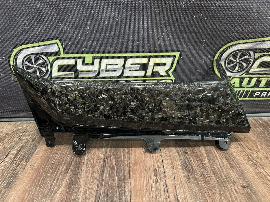 2012 LAMBORGHINI AVENTADOR FORGED CARBON FIBER OVERLAY (WRAP) TRIM SET OEM