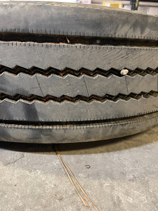 2019 FORD F450 DUALLY MICHELIN REAR INNER TIRE WHEEL RIM 225/70R19.5