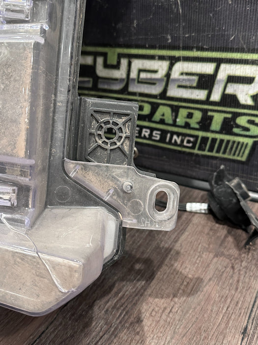 2023-24 FORD F250 F350 F450 PASSENGER RIGHT LED HEADLIGHT OEM *DAMAGED/READ*