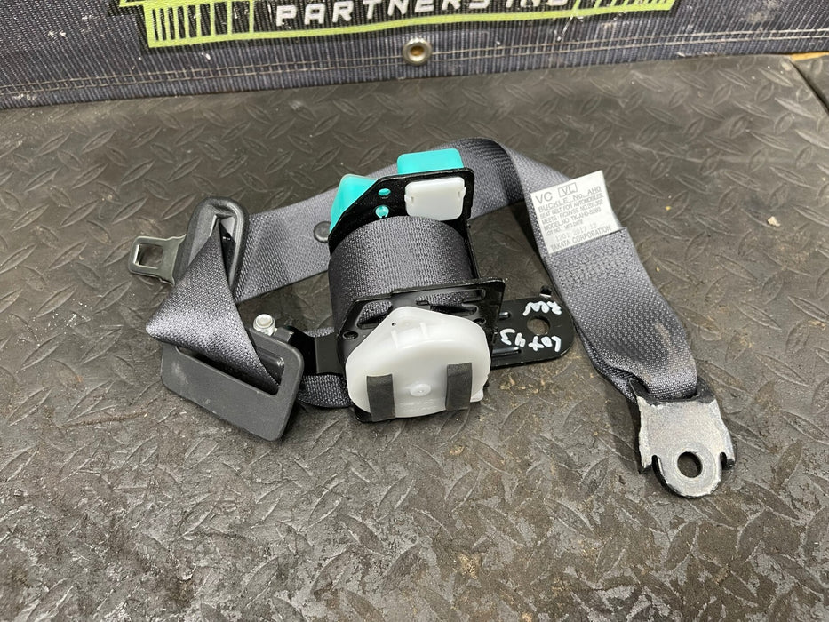 2018 SUBARU WRX STI REAR MIDDLE SEAT BELT RETRACTOR OEM