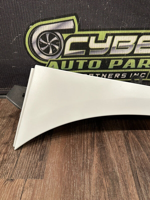2017-18 AUDI R8 SPYDER WHITE DRIVER LEFT FENDER PANEL W FOAM ASSEMBLY OEM