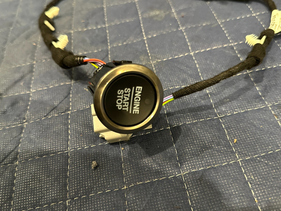 2019 FORD F150 3.5L RAPTOR ENGINE IGNITION PUSH TO START BUTTON W CONNECTOR OEM