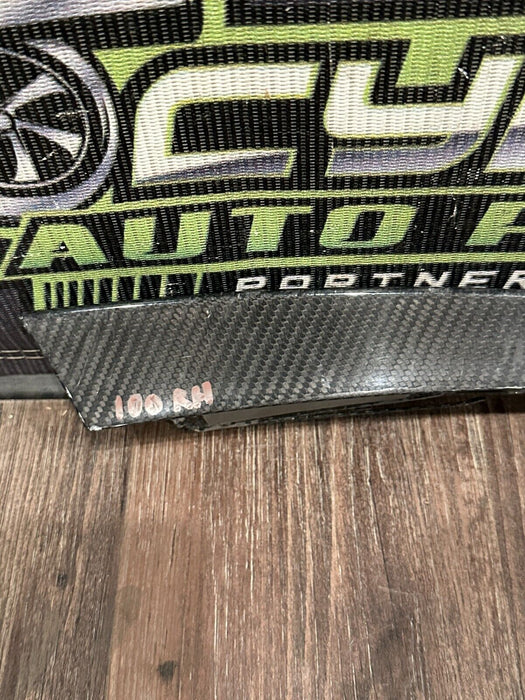 2017 2018 AUDI R8 PLUS PASSENGER RIGHT CARBON FIBER SPOILER TRIM OEM *READ DESC*